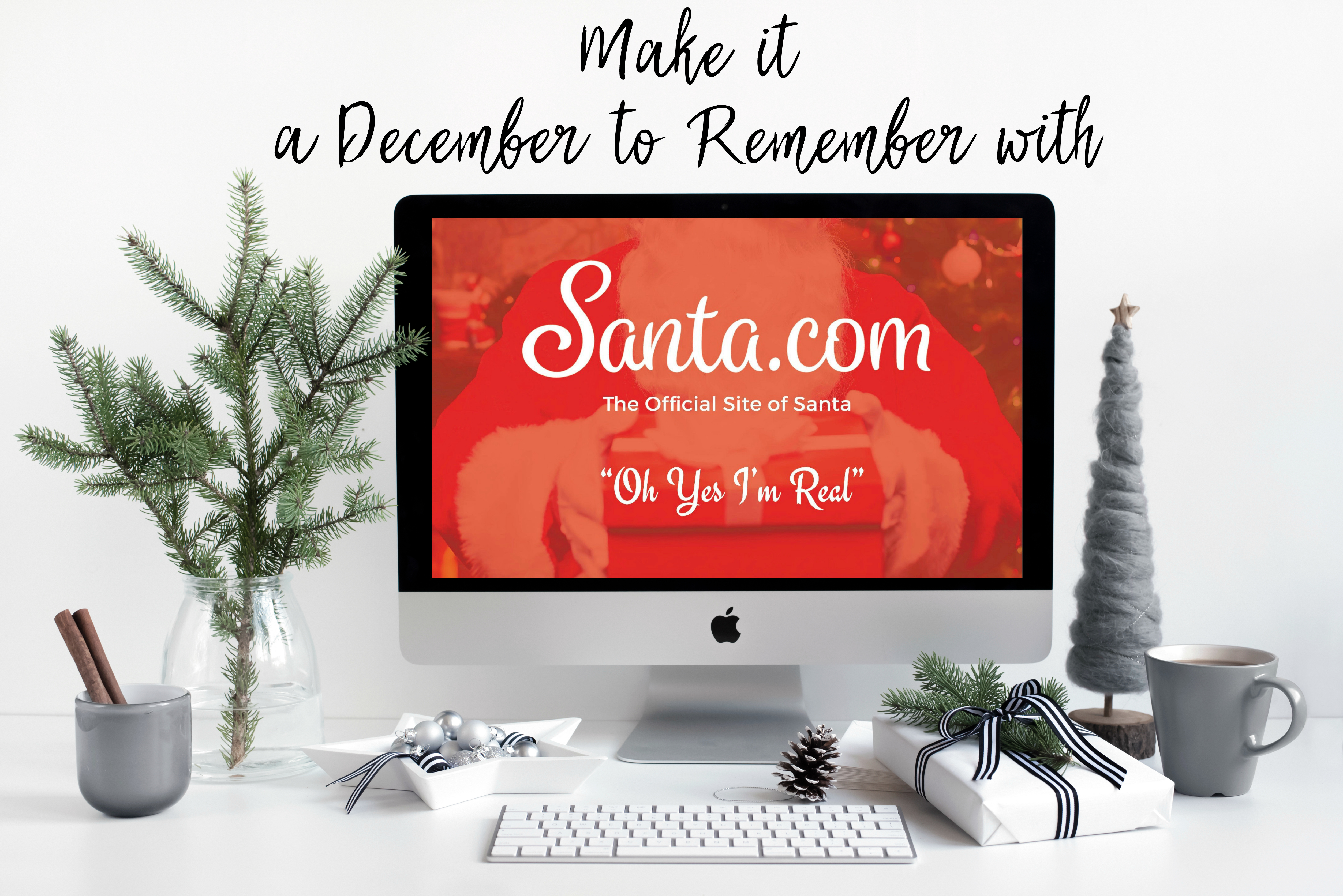 Make it a December to Remember with Santa.com + Giveaway | angiethefreckledrose.com