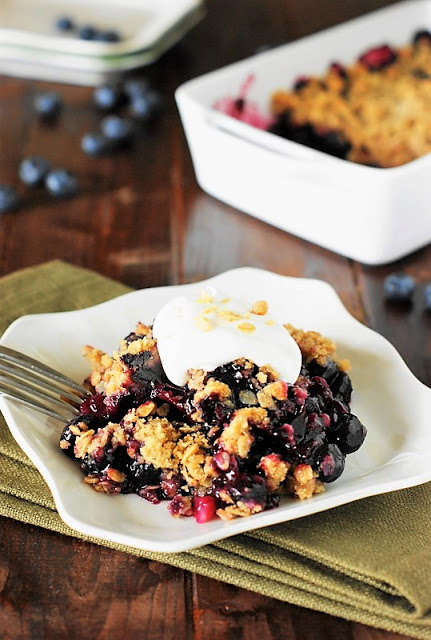 Blueberry Crisp | The Kitchen Is My Playground