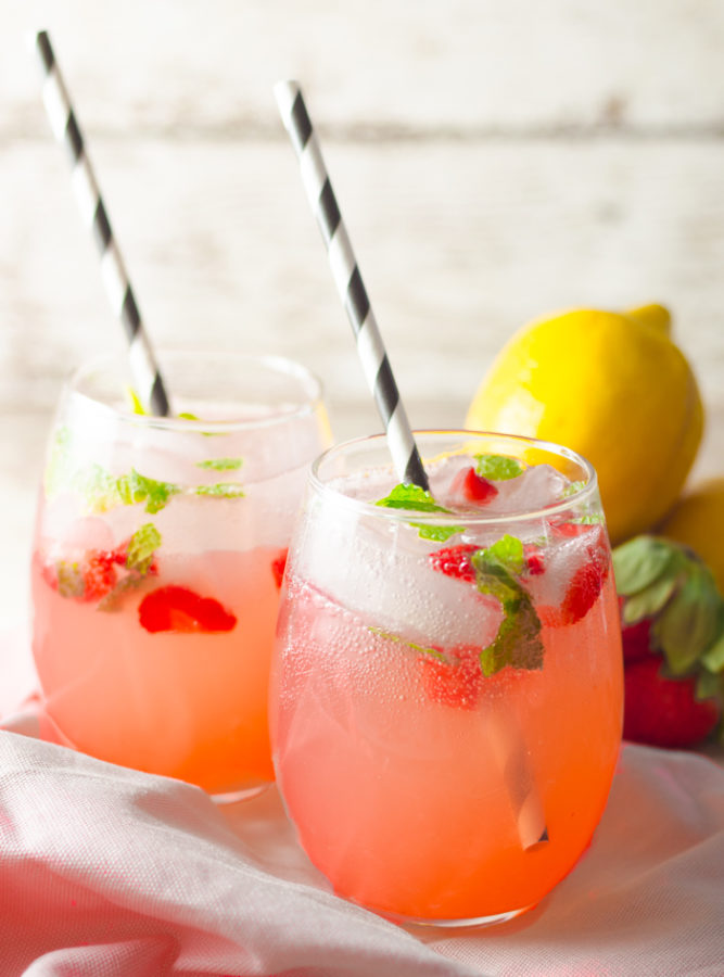 Strawberry Mint Lemonade | Quirky Inspired 