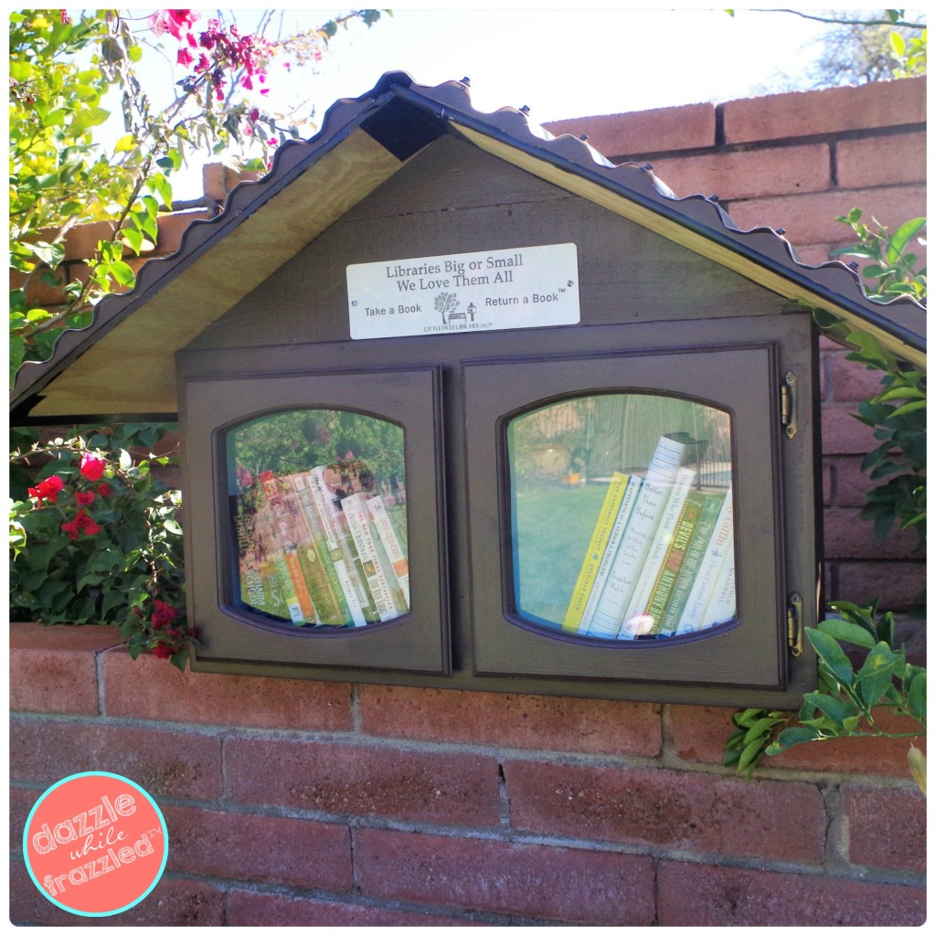 How to Make a Little Free Library | Dazzle While Frazzled 