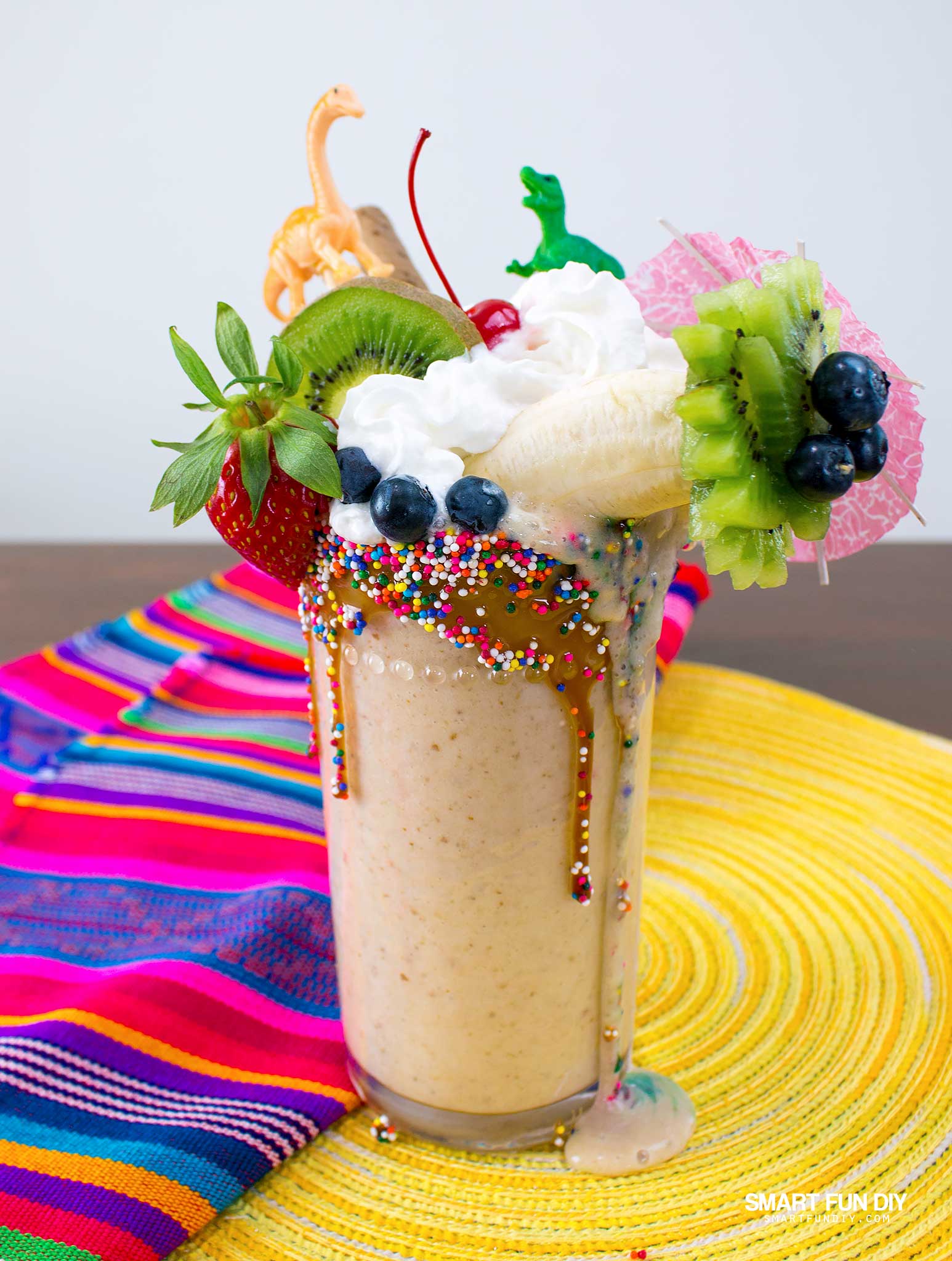 Totally Bananas Date Night Epic Milkshake | Smart Fun DIY